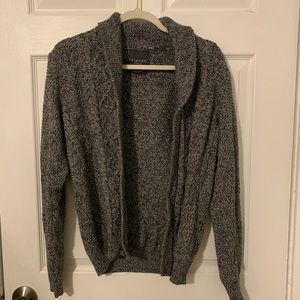 Vintage Grey/Black Cardigan XS